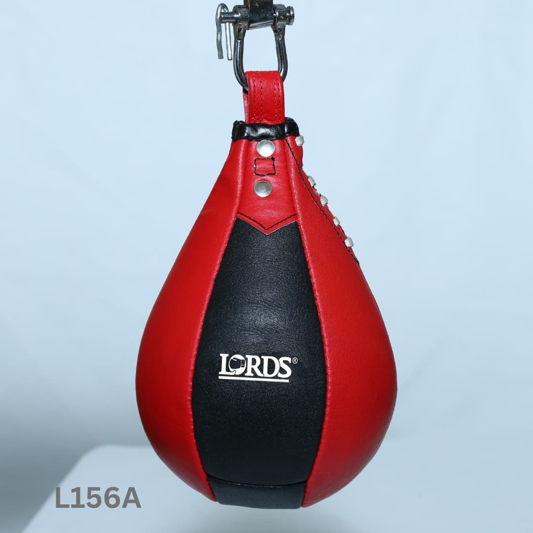 L-156A Split Leather Hand Stitch Speed Ball